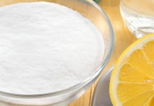 Soda bikarbona in limona proti mozoljem.