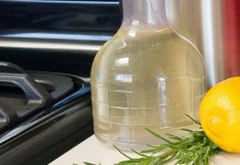 Doma narejeno «čistilo« za sadje in zelenjavo