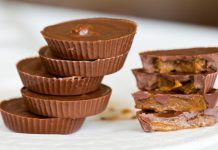 Praline iz čokolade in arašidovega masla